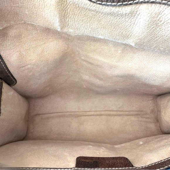 GUCCI GG Supreme Web Sherry Line Clutch Bag - Picture 14 of 15